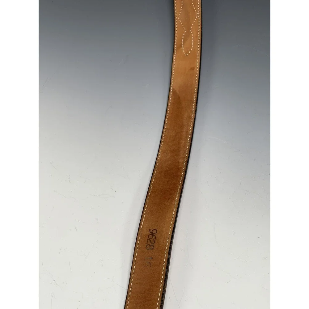 Janie Fricke Collection by circle Y Leather SM‎ Belt Vintage 80's Rodeo Snake